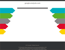 Tablet Screenshot of google-analysts.com
